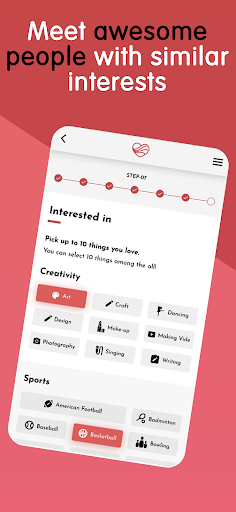 Sociality - Dating app Screen 2