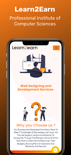 Android application Learn2Earn screenshort