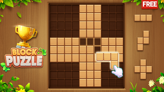 Wood Block Puzzle - Play Wooden Block Puzzle Online Game on PC