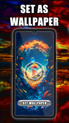 Android application Amazing Live Wallpaper screenshort