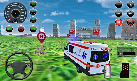 Real 112 Ambulance Car Game: Ambulance Games 2021 apkdebit screenshots 10