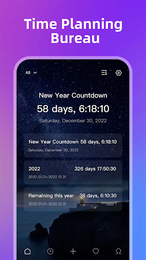Android application Countdown time widget for home screenshort