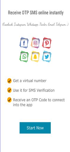 OTP SMS Verification Screen 3