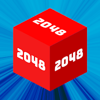 2048 Cube Blast -  3D Cubes Merge in Chain Puzzle