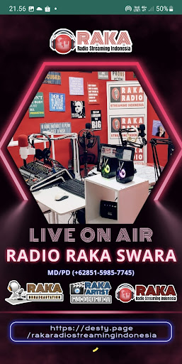 Android application Radio Raka Swara screenshort