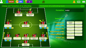 Soccer-online management game screenshot