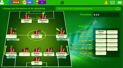 Soccer-online management game screenshot 1