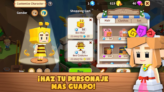 Imágen 14 Fantasy Town: Juego de granja android