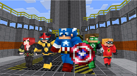 Superheroes Minecraft Mod