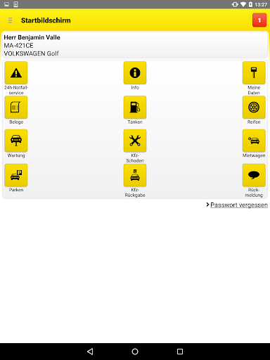 RL Fuhrpark Development Screen 2