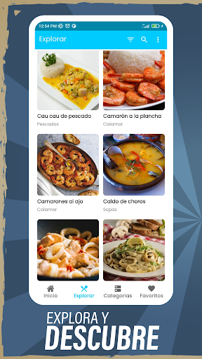 Pescados & Mariscos: Recetas Screen 3