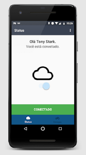 Entrega 10 - Entregador Screen 2