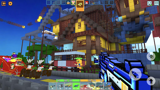 Cops N Robbers - 3D Pixel Craft Gun Shooting Games  screenshots 2