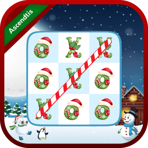 Tic Tac Toe The X-Mas logo