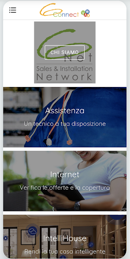 Android application 6Connect screenshort
