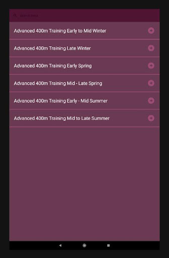 400M Sprint Training
