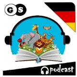 German podcast short stories icon