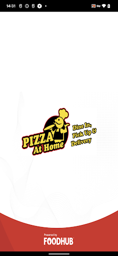 Android application Pizza At Home screenshort