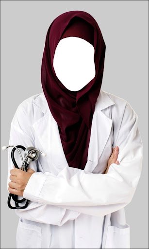 Women Hijab Doctor PhotoFrames Screen 2