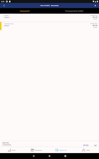 RDV - Gestão de despesas