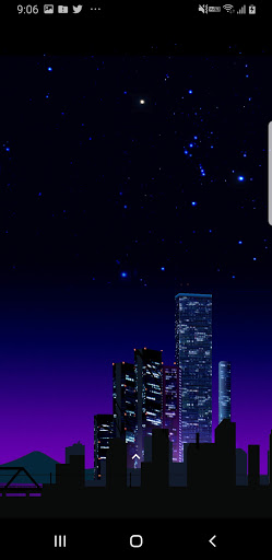 City Night View 3D Live Wallpa Screen 2