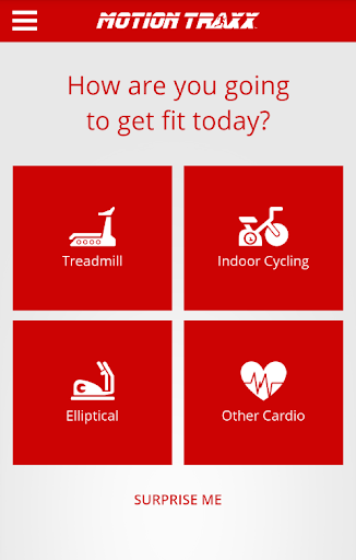Android application Motion Traxx – Audio Workouts screenshort