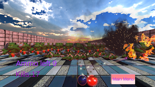 Android application Monster War 3D screenshort