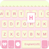 Lovely girl Theme for Keyboard icon