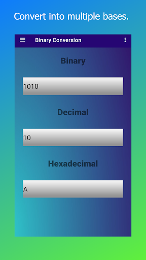 Android application Programmer's Calculator screenshort