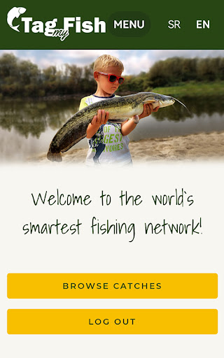 Android application Tag my Fish - Fishing App screenshort