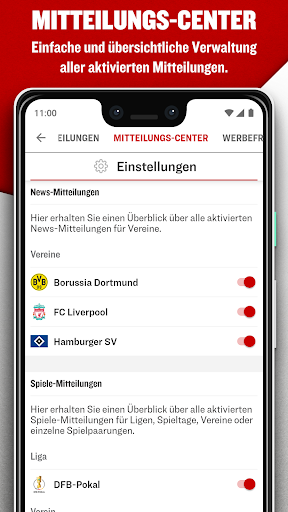 kicker Fußball News screenshots 6