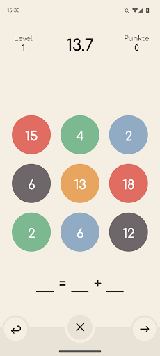 AddUp - Math puzzle game Screen 2