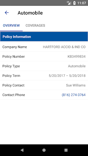 Schultheis Insurance Agency Screen 2