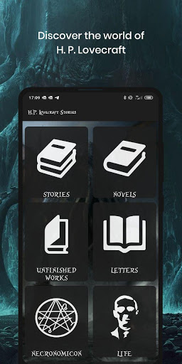 Android application H.P. Lovecraft Stories screenshort