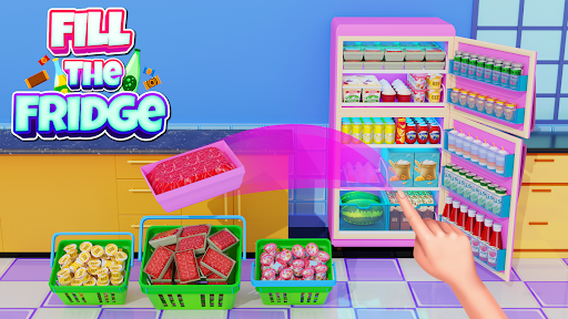 Fill The Fridge - Stack N Sort androidhappy screenshots 1
