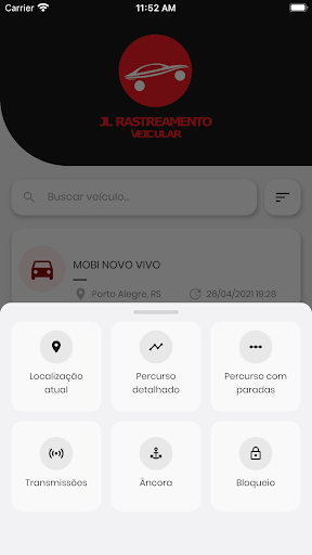 JL Rastreamento Veicular Screen 2