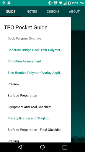 TPO Pocket Guide Screen 2