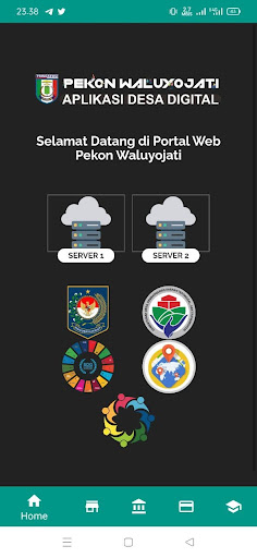 Android application Desa Waluyojati screenshort