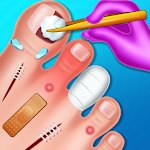 Cover Image of Скачать Больница хирургии ногтей и стопы - игра по хирургии ногтей  APK