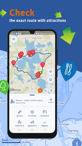 Traseo. Tourist routes & maps Screen 3