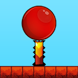 Red Bouncing Ball Jump Spikes icon