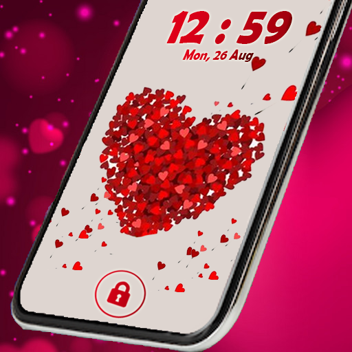 Rose Heart Lock Screen logo
