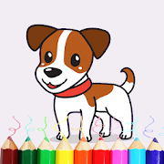 Cute Puppy Dog Coloring Book | FREE