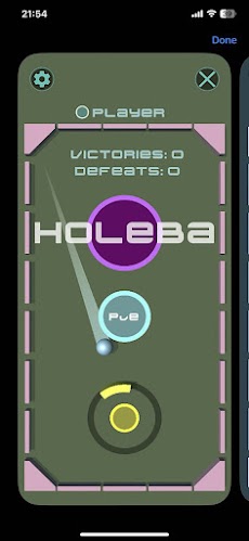 Holeba: air hockeyのおすすめ画像1