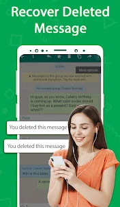 Recover Deleted for whatsapp