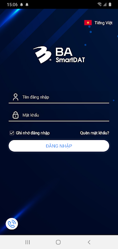Android application BA-SmartDAT screenshort