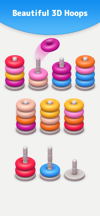 Color Sort 3D — Hoop Stack - 2.0.0 - (Android)