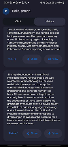 Unison AI: Speech to Text Screen 3