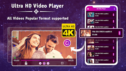 Android application Video Player HD - All Format f screenshort