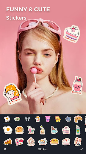 Beauty Camera Sweet Makeup App screenshot
